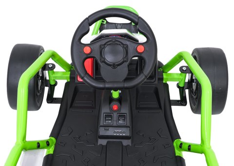 Pojazd Gokart TORNADO z Funkcją Driftu Zielony