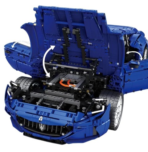 Zestaw Klocków Pojazd Maserati Niebieski 5480el.