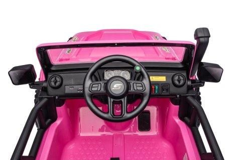 Pojazd Jeep Monster Różowy