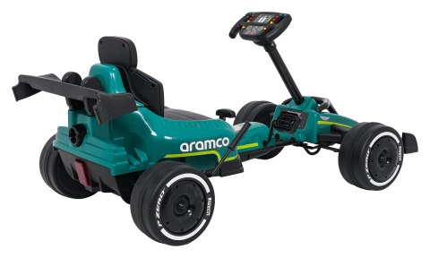 Gokart Aston Martin Zielony