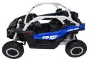 Pojazd Buggy Maverick Turbo RR Koła Niebiesko-Szary