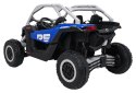 Pojazd Buggy Maverick Turbo RR Koła Niebiesko-Szary