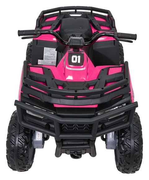 Pojazd Quad 4x4 ATV WOLF Różowy
