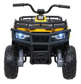 Pojazd Quad 4x4 ATV WOLF Żółty