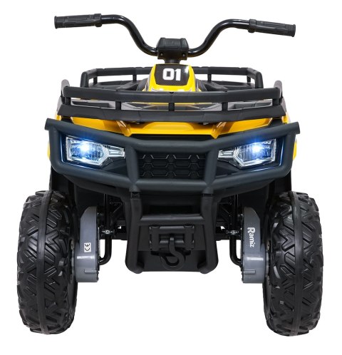 Pojazd Quad 4x4 ATV WOLF Żółty