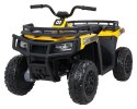 Pojazd Quad 4x4 ATV WOLF Żółty