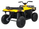 Pojazd Quad 4x4 ATV WOLF Żółty