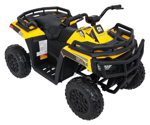 Pojazd Quad 4x4 ATV WOLF Żółty