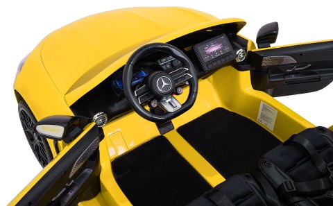 Pojazd Mercedes Benz GT63 AMG Żółty