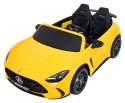 Pojazd Mercedes Benz GT63 AMG Żółty