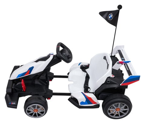 Pojazd Gokart BMW z Funkcją Driftu Biały