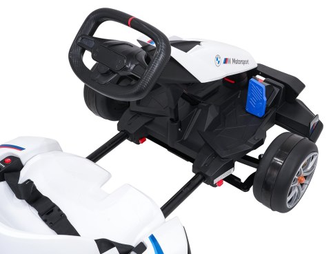 Pojazd Gokart BMW z Funkcją Driftu Biały