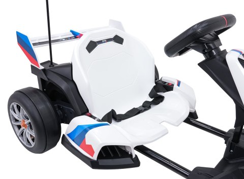 Pojazd Gokart BMW z Funkcją Driftu Biały