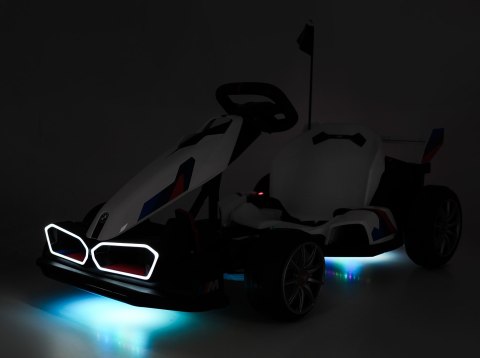 Pojazd Gokart BMW z Funkcją Driftu Biały