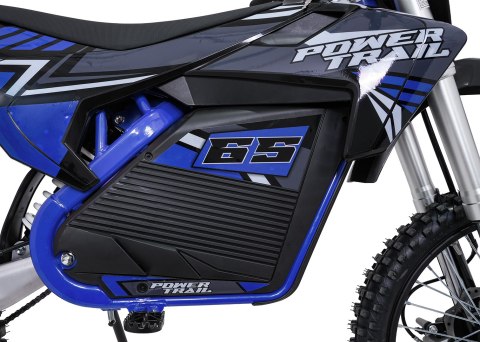 Pojazd Motor Elektryczny POWER TRAIL Niebieski