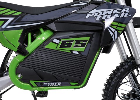 Pojazd Motor Elektryczny POWER TRAIL Zielony