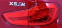 BMW X6M Elektryczne Autko dla dzieci, Czerwony SUV + Pilot