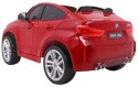 SUV BMW X6M XXL dla 2 dzieci Lakier Czerwony + Pilot + Ekoskóra