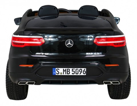 Auto Mercedes GLC 63S Czarne - SUV dla dzieci + Napęd 4x4