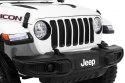 Jeep Wrangler Rubicon na akumulator dla dzieci Biały + Pilot