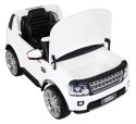 Land Rover Discovery Autko elektryczne dla dzieci Biały SUV + Pilot