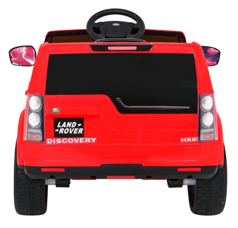 Land Rover Discovery Autko elektryczne dla dzieci, Czerwony SUV + Pilot