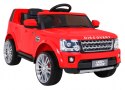 Land Rover Discovery Autko elektryczne dla dzieci, Czerwony SUV + Pilot