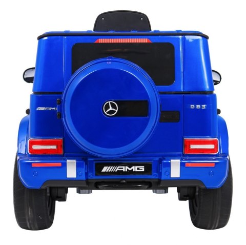 Mercedes AMG G63 dla dzieci Lakier Niebieski + Pilot