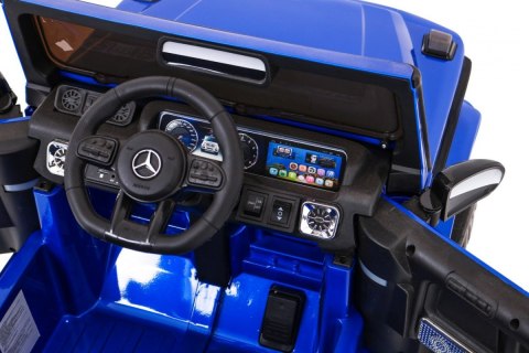 Mercedes AMG G63 dla dzieci Lakier Niebieski + Pilot