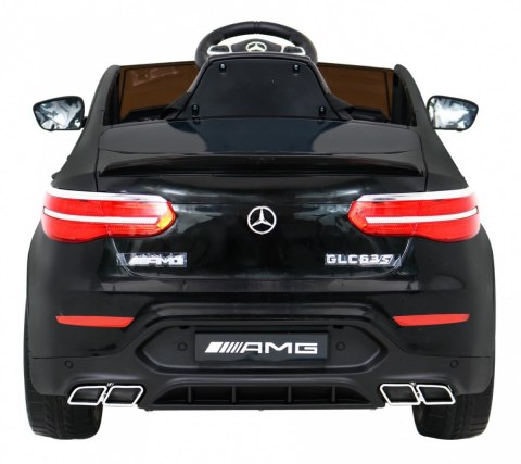 Mercedes Benz GLC63S dla dzieci Czarny Suv + Pilot + Napęd 4x4