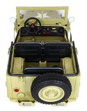 Autko Wojskowe Retro Strong dla 3 dzieci Matcha