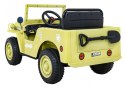 Autko Wojskowe Retro dla dzieci Beżowy + Napęd 4x4