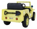 Autko Wojskowe Retro dla dzieci Beżowy + Napęd 4x4