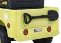 Autko Wojskowe Retro dla dzieci Beżowy + Napęd 4x4