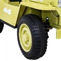 Autko Wojskowe Retro dla dzieci Beżowy + Napęd 4x4