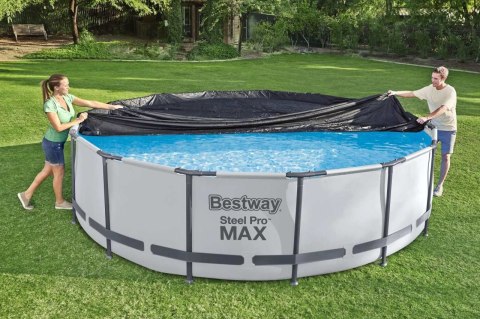 Pokrywa 370cm na Basen stelażowy i panelowy 360-366cm/12FT BESTWAY
