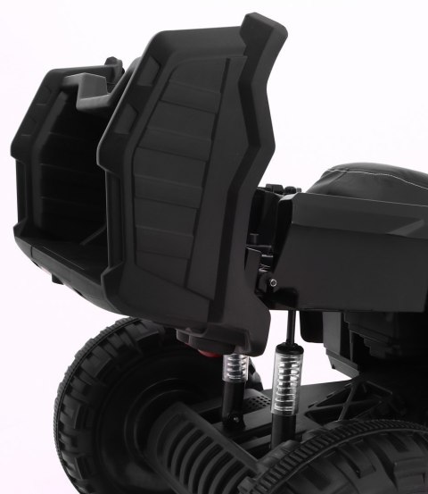 Quad XL ATV 2,4GHz na akumulator dla dzieci Czarno-Zielony + Pilot + Napęd 4x4 + Bagażnik + Wolny Start + EVA + Audio LED