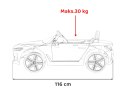Autko BMW i4 na akumulator dla dzieci Złoty