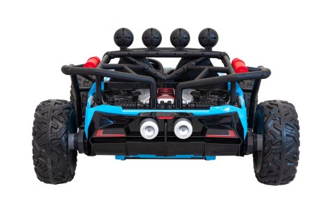 Auto Buggy Racing 5 na akumulator dla dzieci Niebieski + Silniki 2x200W + Pilot + Audio LED + Wolny Start