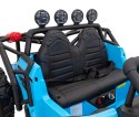 Auto Buggy Racing 5 na akumulator dla dzieci Niebieski + Silniki 2x200W + Pilot + Audio LED + Wolny Start