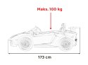 Auto Lamborghini Aventador SV na akumulator dla 2 dzieci Biały