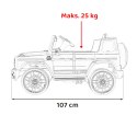 Mercedes AMG G63 dla dzieci Czerwony + Pilot