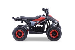 Quad E-STAR na akumulator Czerwony 35km/h + Silnik 1000W + Koła pompowane + Regulacja siedzenia