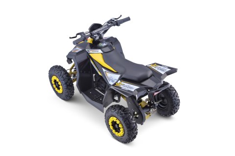 Quad E-STAR na akumulator Żółty 35km/h + Silnik 1000W + Koła pompowane + Regulacja siedzenia