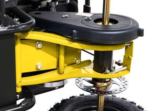 Quad E-STAR na akumulator Żółty 35km/h + Silnik 1000W + Koła pompowane + Regulacja siedzenia